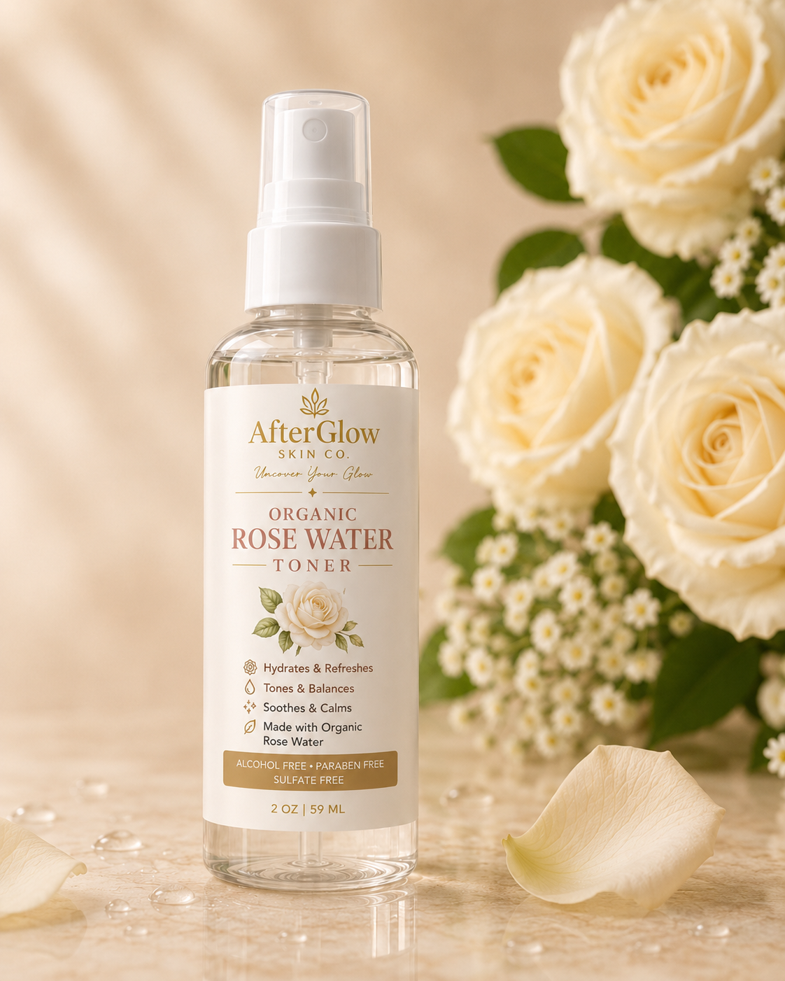 Organic Rose Water Toner
